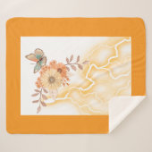 calda e avvolgente. シェルパブランケット (正面(横))