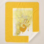 calda e avvolgente. シェルパブランケット (正面)