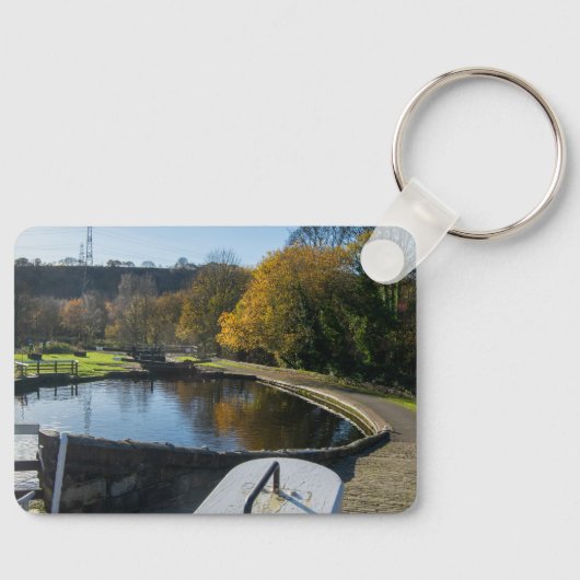 Calder and Hebble Navigation: Salterhebble Locks キーホルダー (正面)