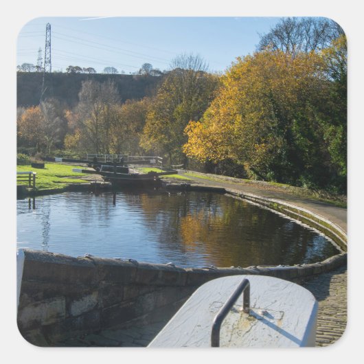Calder and Hebble Navigation: Salterhebble Locks スクエアシール (正面)