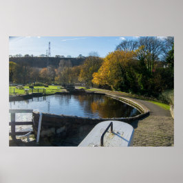 Calder and Hebble Navigation: Salterhebble Locks ポスター