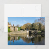Calder and Hebble Navigation: Salterhebble Locks ポストカード (正面/裏面)