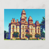 Caldwell County Courthouse, Lockhart, TX. ポストカード (正面)