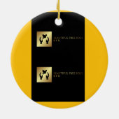 Caldwell Lee BFS Ornament セラミックオーナメント (裏面)