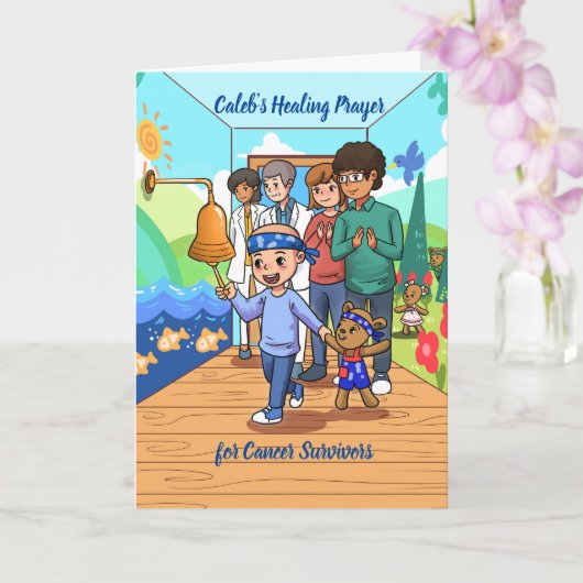 Caleb Cardによるがん治癒確認祈りの言葉 カード (蘭)