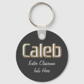Caleb ID KeyChain キーホルダー (正面)
