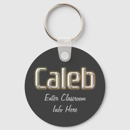 Caleb ID KeyChain キーホルダー (正面)