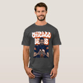 Caleb Williams Bears グラフィティ スケッチ ベクターアート fr Tシャツ (正面フル)