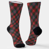 Caledonia Modern Original Scottish Tartan ソックス (傾斜あり)