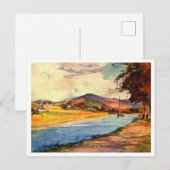 Caledonian Canal at Banvie 1900s Vintage ポストカード (正面/裏面)