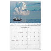 Calendar大尉の カレンダー (2月 2027)