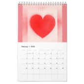 Calendar2024季節式 カレンダー (2月 2026)