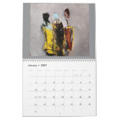 Calendar カレンダー (1月 2027)