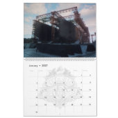 Calendar カレンダー (1月 2027)