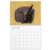 Calendar カレンダー (3月 2027)