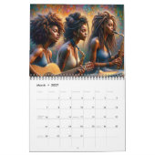 Calendar カレンダー (3月 2027)