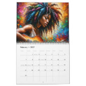 Calendar カレンダー (2月 2027)