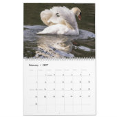 Calendar カレンダー (2月 2027)