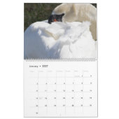Calendar カレンダー (1月 2027)