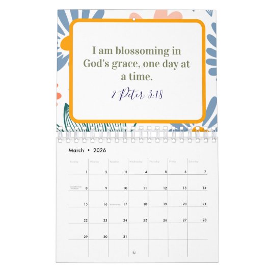 Calendar カレンダー (3月 2026)