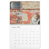 Calendar カレンダー (1月 2027)