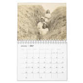 Calendar カレンダー (1月 2027)