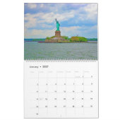 Calendar カレンダー (1月 2027)