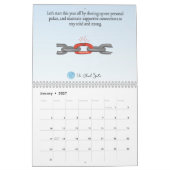 Calendar カレンダー (1月 2027)