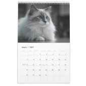 Calendar カレンダー (3月 2027)