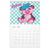 Calendar カレンダー (1月 2026)