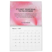 Calendar カレンダー (2月 2027)