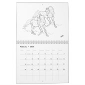 Calendar 2024 : daily Races カレンダー (2月 2026)