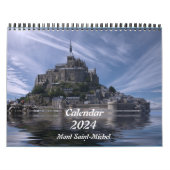 Calendar 2024 Mont Saint-Michel カレンダー (カバー)