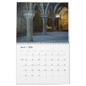 Calendar 2024 Mont Saint-Michel カレンダー (3月 2026)
