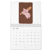 Calendar 2025 by Ukkie カレンダー (2月 2027)