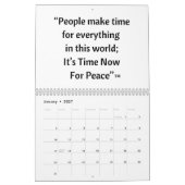 Calendar (2026) カレンダー (1月 2027)