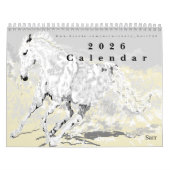 Calendar 2026 Animals by Sarr カレンダー (カバー)