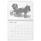 Calendar 2026 Animals by Sarr カレンダー (2月 2027)