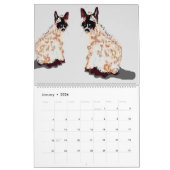 Calendar 2026  Cats & Dogs カレンダー (1月 2026)