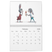 Calendar 2026 “Dance” by Monika Marzec カレンダー (2月 2026)