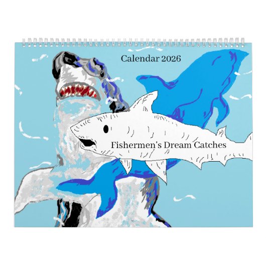 Calendar 2026 Fishermen's Dream Catches カレンダー (カバー)