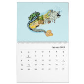 Calendar 2026 Fishermen's Dream Catches  カレンダー (2月 2026)
