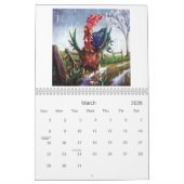 Calendar 2026 “Gift” by Monika Marzec カレンダー (3月 2026)