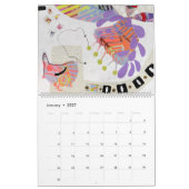 Calendar 2026 - Hide-and-seak カレンダー (1月 2027)