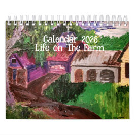 Calendar 2026 :  Life On The Farm カレンダー