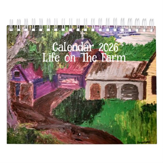 Calendar 2026 :  Life On The Farm カレンダー (カバー)