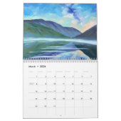 Calendar 2026 Linda Gray Paintings of NH & ME  カレンダー (3月 2026)