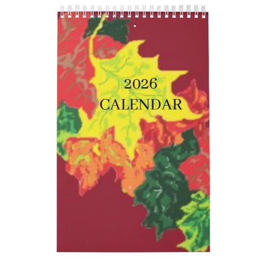 Calendar : 2026  New Beginnings カレンダー (カバー)
