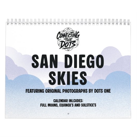 Calendar 2026 - San Diego Skies - Dots One Photos カレンダー (カバー)