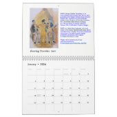 Calendar 2026 Sarr /George Charles Sarantakos カレンダー (1月 2026)